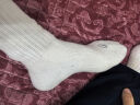 迪卡侬运动袜高帮棉袜(3双)【高帮】加厚-白色【39-42】 2172055 实拍图