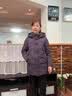 俞兆林（YUZHAOLIN）老年人衣服妈妈装奶奶冬装外套羽绒棉服女加厚妈妈冬装中老年女装 紫色 3XL （建议115-125斤） 实拍图