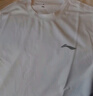 李宁（LI-NING）短袖t恤男夏季冰丝速干运动服饰跑步健身圆领上衣透气运动训练服 标准白-速干AT DRY 3XL 190 实拍图