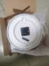 天王星（Telesonic）挂钟 创意时尚客厅简约石英钟白时钟挂表装饰圆形现代钟表23cm 实拍图