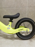 永久（FOREVER）永久平衡车1-3岁平衡车儿童平衡车3-6岁宝宝平衡车儿童滑步车滑行 12寸 绿色|镁合金车架 +辐条充气轮 实拍图