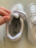 回力童鞋儿童运动鞋2025年秋季新款男童透气低帮板鞋女童校园休闲鞋子 白白色 -1419 27 实拍图