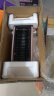 奥克斯（AUX）暖风机取暖器办公室电暖气家用节能台式电暖器热风机200A2 香槟色-双温控【升级2.2米加长加粗线】 实拍图