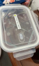 京东京造 高硼硅玻璃饭盒 可微波炉保鲜盒  3件套（1000ml+840ml+保温袋） 晒单实拍图