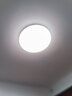 LIGHTPOOL 全光谱吸顶灯 客厅儿童书房 卧室 rg0低蓝光防频闪led护眼吸顶灯 100W 34㎡内适用 8000lm 薄款三色侧发 实拍图