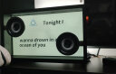 MORRORART 悬浮歌词透明蓝牙音箱 家用桌面智能电脑音响 创意纪念礼物 HiFi音质 视听同享 歌词音箱-黑色 实拍图