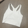 雪茜曼瑜伽运动内衣背心女带胸垫跑步外穿速干罗纹工字美背健身服 实拍图