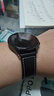 CangHua 适用OPPO WatchS/X2/X/4Pro表带 一加手表2米真皮表带头层小牛皮细腻质感男女生腕带 黑色 实拍图