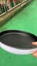 ecoco厨房旋转置物架多功能调料收纳架加厚调料瓶托盘收纳盒厨房置物架 经典黑-小号 实拍图
