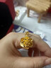 中国黄金（CHINA GOLD）黄金吊坠女款牡丹花金项链繁花送妈妈足金女友老婆情人母亲节礼物 简约版吊坠/轻奢礼盒丨约1.2g 实拍图