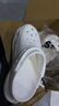 CROCS卡骆驰檀健次同款复古洞洞鞋女鞋厚底老爹鞋小鲸鱼洞洞鞋|206302 白色-100(含智必星) 35 (220mm) 实拍图