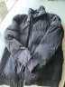 罗蒙（ROMON）棉服男短款立领面包服棉袄冬季外套中青年加厚保暖棉衣男装衣服 黑色 175 （建议120-135斤） 实拍图