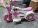 看宝贝（lookbaby）儿童三轮车脚踏车儿童车1-3岁宝宝三轮车平衡车1-3岁儿童推车 顶配卡其|裸车+靠背+护栏+推把 实拍图