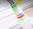 水龙头旋转沥水器可延伸麦饭石过滤花洒家用厨房防溅水滤水净水器 2个装颜色随机 实拍图