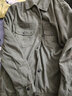 罗蒙（ROMON）夹克男士冬季时尚翻领上衣商务休闲灯芯绒外套男2270军绿加绒4XL 实拍图