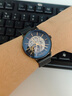 梭伦（SOLLEN）手表男士全自动机械表防水精钢镂空瑞士风学生腕表送男友生日礼物 【国潮系列】蓝钉灰面316【加强升级版】 实拍图