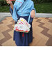 欧育儿童汉服学生国学服男女童三字经演出服书童套装B1464蓝色110码 实拍图