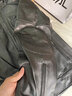 twetybird翠迪鸟头层牛皮机车服皮衣男可装护具摩托骑行真皮夹克春秋外套男 黑色【可拆卸羽绒马甲】 L（适合135-145斤) 实拍图
