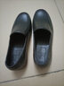 厨师工作鞋防滑防水防油大码男女厨房专用食堂厨工鞋轻便耐磨雨鞋 黑色牛筋底 40 实拍图