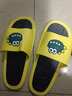 傲万男拖鞋居家家用浴室内洗澡冲凉凉拖鞋男外穿软底防滑情侣个性拖鞋 黄色（鳄鱼宝贝） 44-45 (适合43/44脚穿） 实拍图