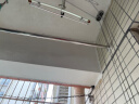 未来式 免打孔不锈钢伸缩杆晾衣杆阳台晾衣架支撑杆门帘杆卫生间挂衣杆 1.0米-1.7米墙距适用 晒单实拍图