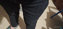 真维斯牛仔裤男秋冬季时尚百搭小脚裤男士2025春秋新款宽松潮牌哈伦裤子 6621黑色 36 二尺八 实拍图