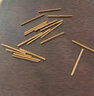 戚小米5对茶叶梗耳棒养耳洞耳钉睡觉不用摘耳饰学生隐形防堵针植物耳棍 实拍图