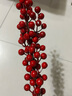 泰西丝发财果仿真花摆设红色浆果红果冬青果红果装饰 6叉红果（5枝） (年宵花卉]一支装 实拍图