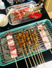 桃西村团建烧烤食材4-300人半成品羊肉串腌制烧烤套餐串串户外烧烤全羊 套餐一 4-6人170串5斤 实拍图