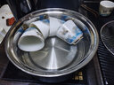 忘艺（WANGYI） 黑陶功夫茶具套装整套茶盘套装乌金石茶盘陶瓷茶杯茶壶泡茶台 枯山水乌金石茶盘+祥鹤观海 实拍图