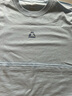 361°运动短袖男女同款夏季透气宽松棉印花t恤休闲圆领上衣 凝雾蓝9115D L 实拍图