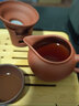 藏壶天下宜兴紫砂壶紫砂公道杯茶道配件 原矿功夫茶具主人杯配壶泡茶杯 红泥150ml 实拍图