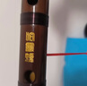 哈曼顿(HAMDUN) 笛子 单插白铜G调苦竹笛 初学专业演奏二节笛横笛乐器学生成人儿童通用笛子 实拍图