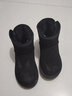 回力童鞋儿童雪地靴2025冬季新款男童高帮加绒保暖棉鞋女童加厚棉靴子 黑黑色-0044 35 推荐脚长21.1内长22.1 实拍图