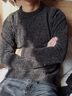 啄木鸟圆领卫衣男春款打底衫男士宽松休闲拼色百搭长袖T恤衫春秋男装 903灰色+903黑色 XL 实拍图
