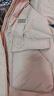 雅鹿品牌长款羽绒服女长过膝新款冬季加厚保暖时尚宽松鸭绒连帽外套 卡其色 M （推荐125-150斤） 实拍图