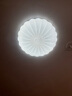 索亚达（suoyada）奶油风卧室灯主卧吸顶灯2025年新款现代简约星空灯具网红房间灯 贝壳圆50cm高光48w 实拍图