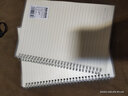 誉品(YUPIN)双线圈本 加厚笔记本本子文具 简约大学生用记事本网格横线日记本作业本 【2本/共240页】B5横线侧翻款 实拍图