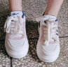 回力女鞋板鞋女夏季软底百搭小白鞋学生休闲运动鞋 米/蓝/粉 38  晒单实拍图