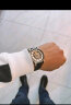 安普里奥·阿玛尼（Emporio Armani）手表男士 黑武士皮带镂空机械时尚腕表生日礼物送男朋友AR1981 实拍图