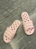 有时光有时光可折叠拖鞋旅行便携式旅游浴室防滑男女情侣出差粉色S码 实拍图