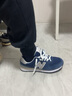 中新百伦伍兹574学生新款秋冬款情侣鞋男鞋女鞋休闲运动体考跑步鞋 明星蓝银 41 实拍图