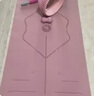 yottoy 瑜伽垫TPE185*80cm加宽加长初学者男女防滑健身家用地垫加厚7mm 赛事评委推荐-风信紫185*80cm 【体位线款】 实拍图