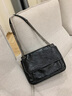 CALWAN KEODH轻奢包包女包邮差包2025新款斜挎包单肩送生日情人节礼物女朋友 黑色-时尚小众品牌通勤百搭 实拍图