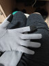 迪卡侬（DECATHLON）手套秋男女跑步健身骑行保暖触屏运动全指五指RUNC 海雾紫色 L 实拍图