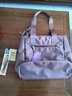 东选单肩妈妈包女情人节新款女包尼龙帆布包高级感质感托特包时尚通勤 香芋紫 实拍图
