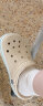 crocs卡骆驰贝雅卡骆班洞洞鞋|205089 冬日白/彩色-1LI 37/38(230mm) 晒单实拍图