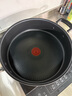 特福（Tefal）炒锅平底锅少油少烟红点感温不粘锅燃气灶电磁炉通用炒菜锅28cm 实拍图