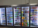 光英广东高端冷柜美宜佳分体机风冷饮料柜冷藏商用冷饮展示柜水果保鲜柜超市冷柜便利店冰柜啤酒柜牛奶 三门2.10米松下2匹除雾门 实拍图