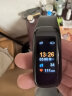 正港（ZGO）运动手表男学生电子表时尚LED智能手环心率血压监测闹钟计步USB充电腕表 693深邃黑 实拍图